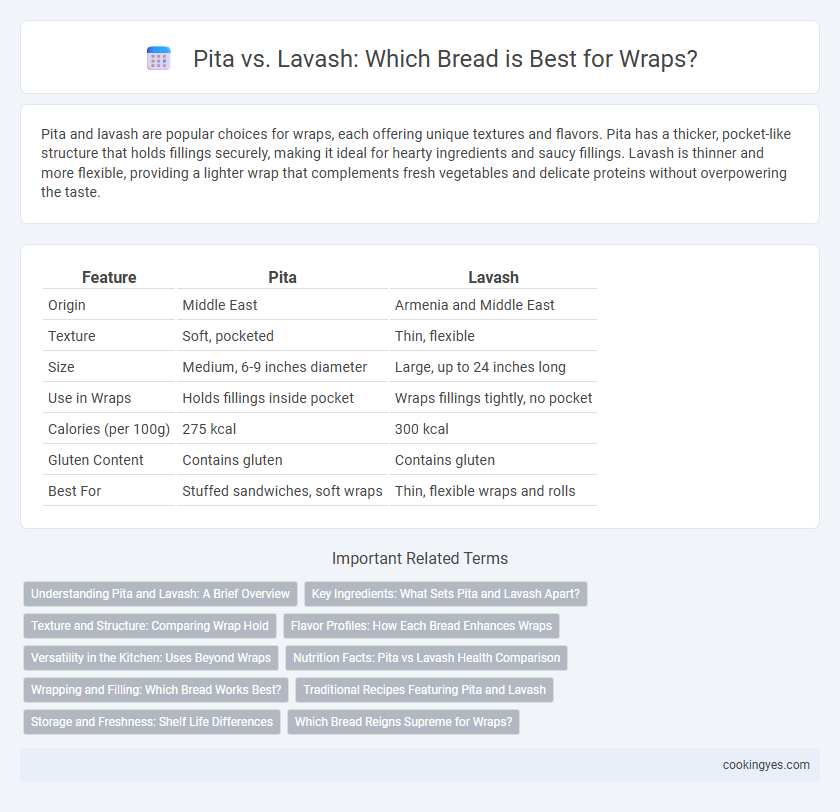 Pita vs. Lavash: Which Bread is Best for Wraps?