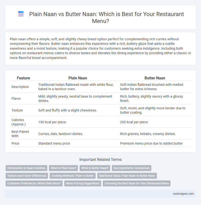 Plain Naan vs Butter Naan: Which is Best for Your Restaurant Menu?
