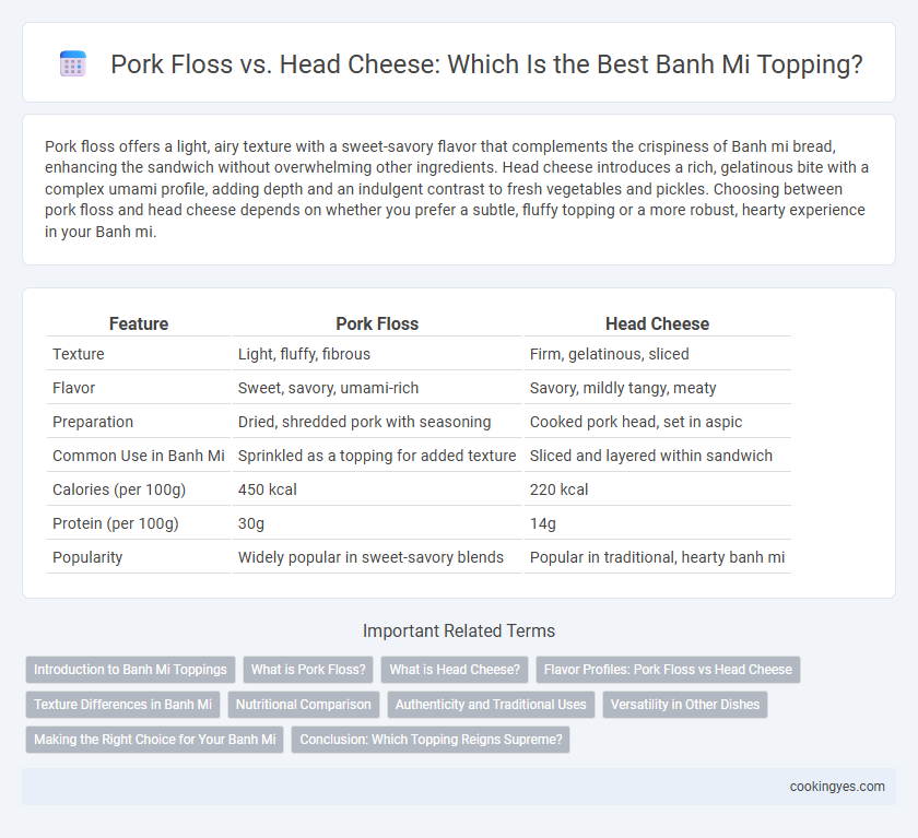 Pork Floss vs. Head Cheese: Which Is the Best Banh Mi Topping?