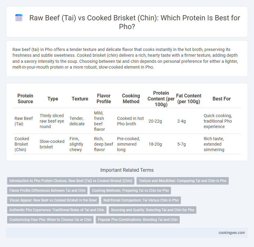 Raw Beef (Tai) vs Cooked Brisket (Chin): Which Protein Is Best for Pho?