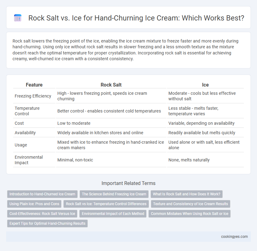 Rock Salt vs. Ice for Hand-Churning Ice Cream: Which Works Best?
