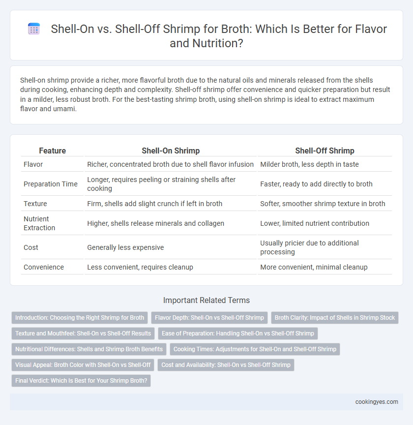 Shell-On vs. Shell-Off Shrimp for Broth: Which Is Better for Flavor and Nutrition?