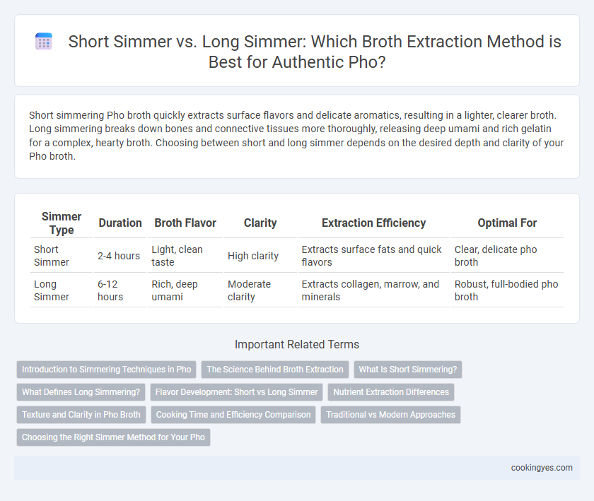 Short Simmer vs. Long Simmer: Which Broth Extraction Method is Best for Authentic Pho?