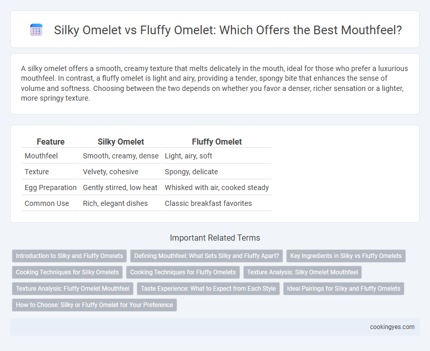 Silky Omelet vs Fluffy Omelet: Which Offers the Best Mouthfeel?