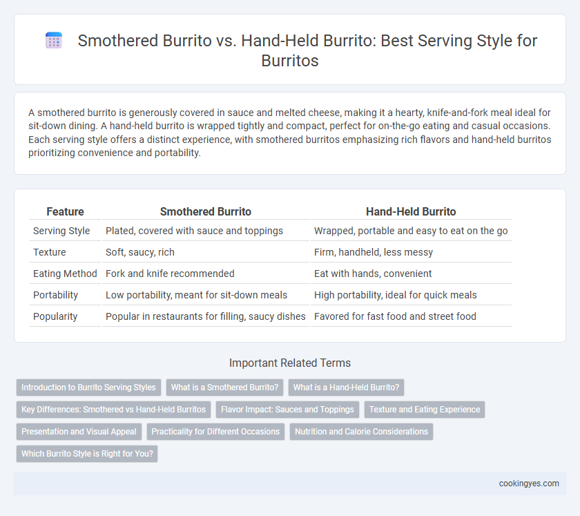 Smothered Burrito vs. Hand-Held Burrito: Best Serving Style for Burritos