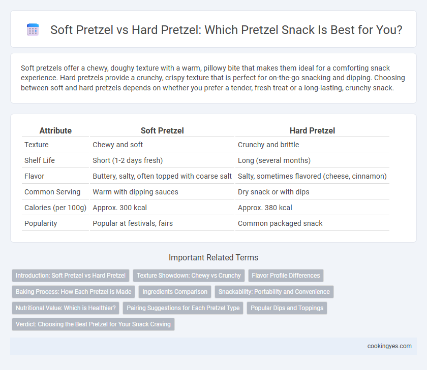 Soft Pretzel vs Hard Pretzel: Which Pretzel Snack Is Best for You?