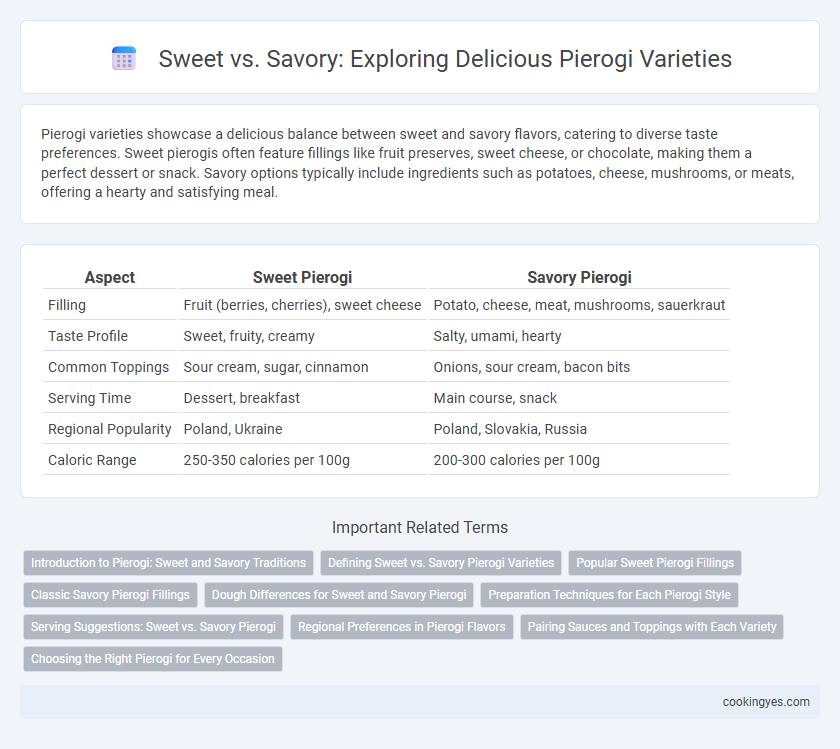 Sweet vs. Savory: Exploring Delicious Pierogi Varieties