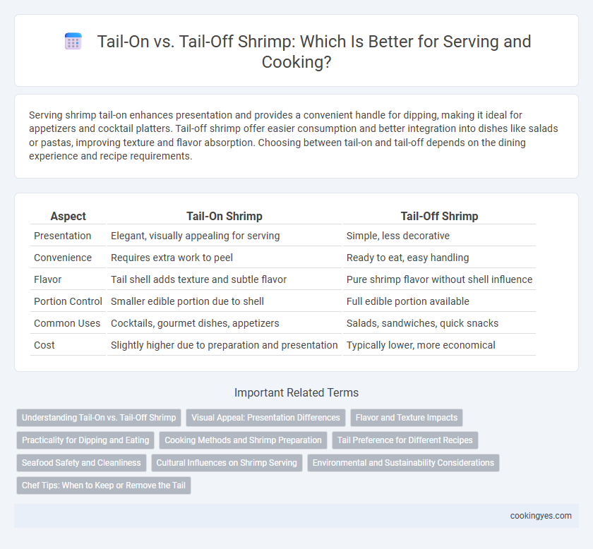 Tail-On vs. Tail-Off Shrimp: Which Is Better for Serving and Cooking?