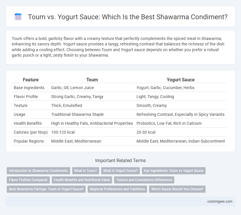 Toum vs. Yogurt Sauce: Which Is the Best Shawarma Condiment?