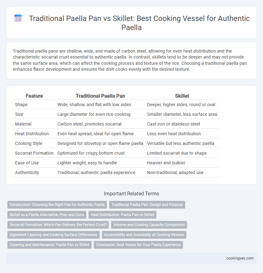 Traditional Paella Pan vs Skillet: Best Cooking Vessel for Authentic Paella