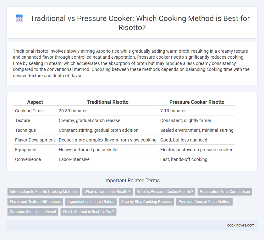 Traditional vs Pressure Cooker: Which Cooking Method is Best for Risotto?