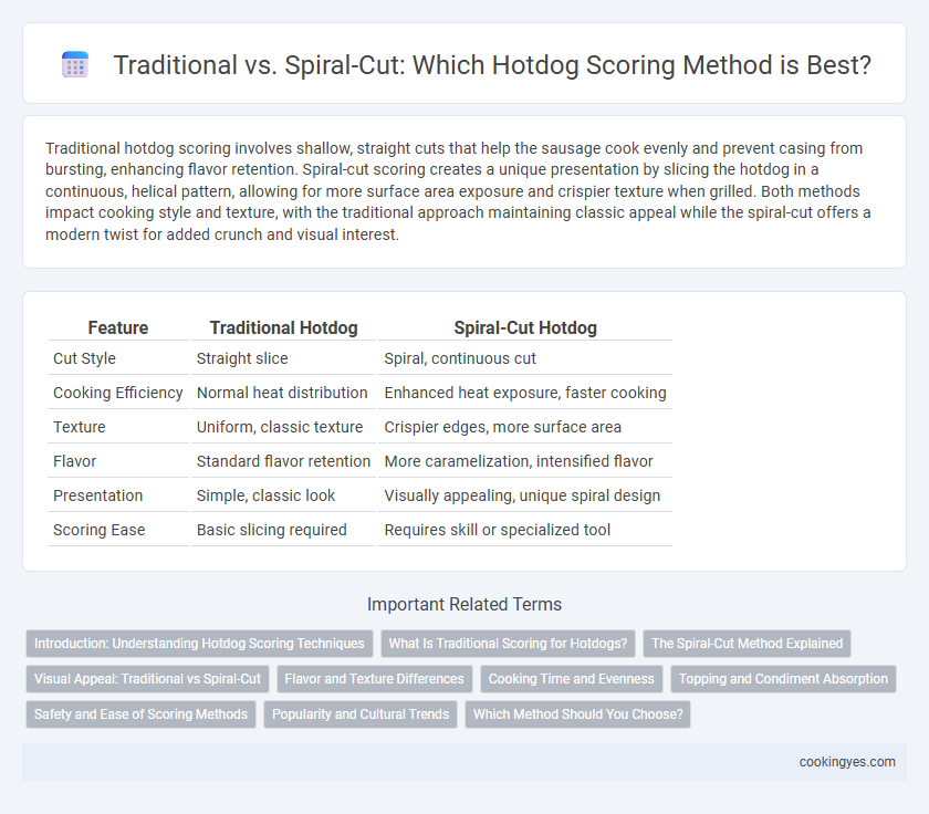 Traditional vs. Spiral-Cut: Which Hotdog Scoring Method is Best?
