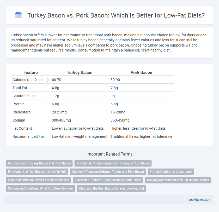 Turkey Bacon vs. Pork Bacon: Which Is Better for Low-Fat Diets?