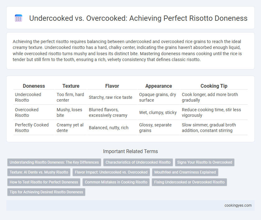 Undercooked vs. Overcooked: Achieving Perfect Risotto Doneness