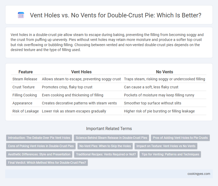 Vent Holes vs. No Vents for Double-Crust Pie: Which Is Better?
