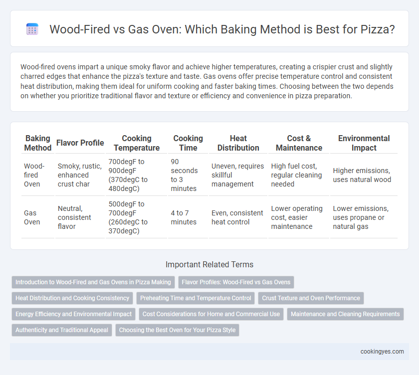 Wood-Fired vs Gas Oven: Which Baking Method is Best for Pizza?