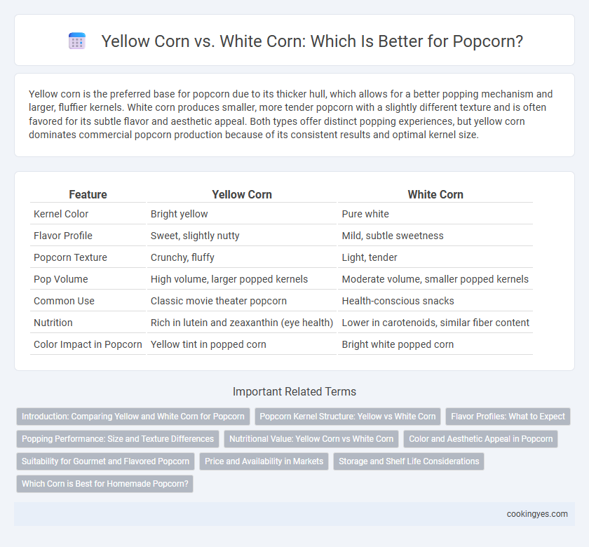 Yellow Corn vs. White Corn: Which Is Better for Popcorn?