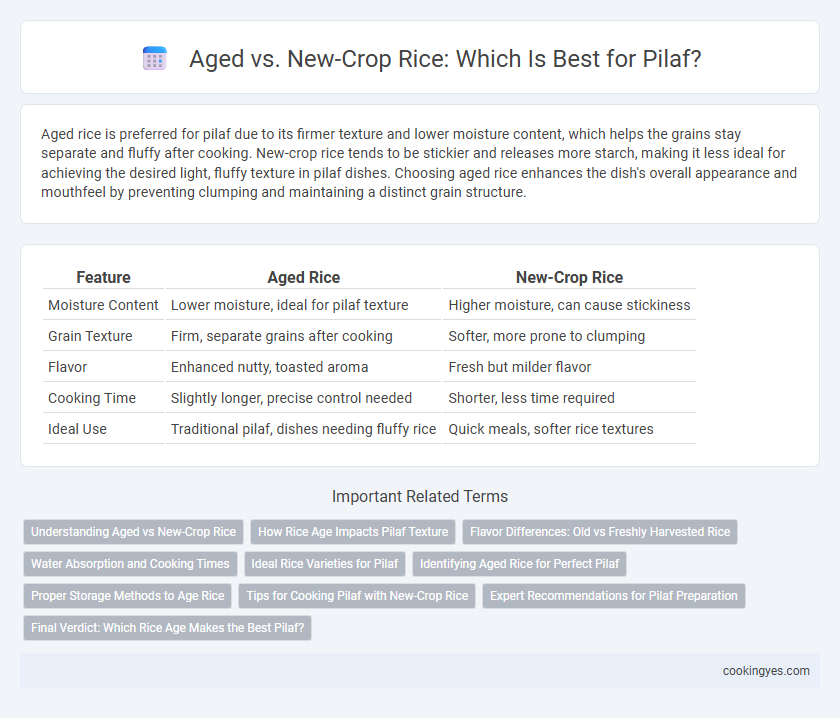 Aged vs. New-Crop Rice: Which Is Best for Pilaf?