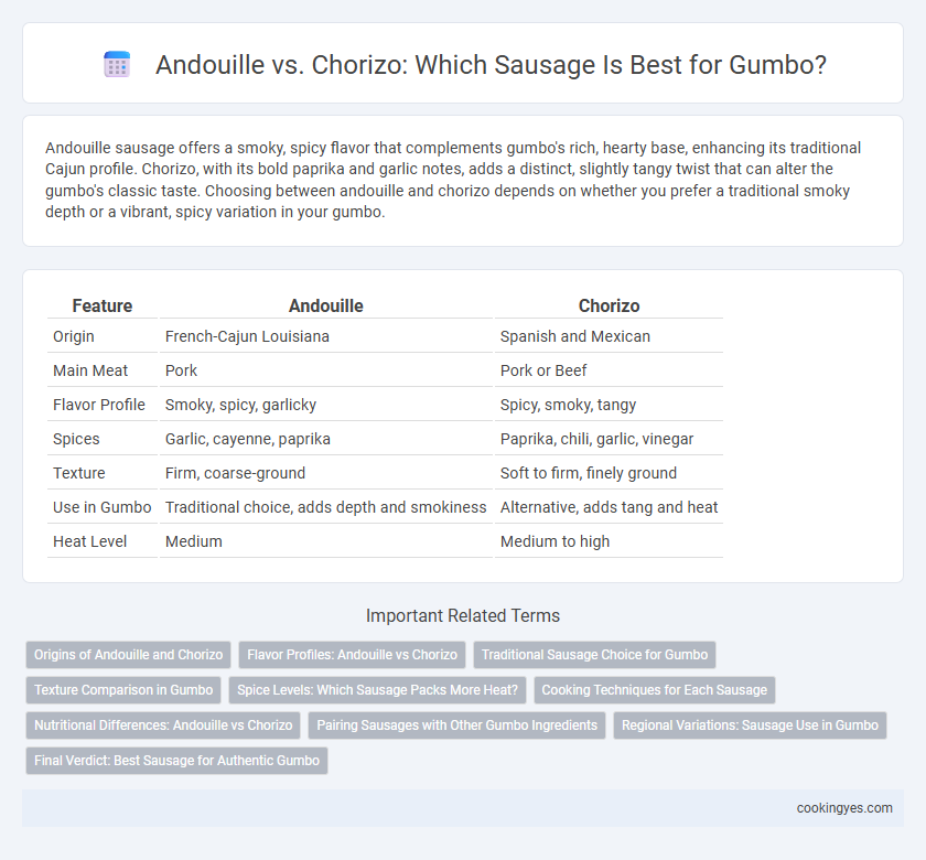Andouille vs. Chorizo: Which Sausage Is Best for Gumbo?