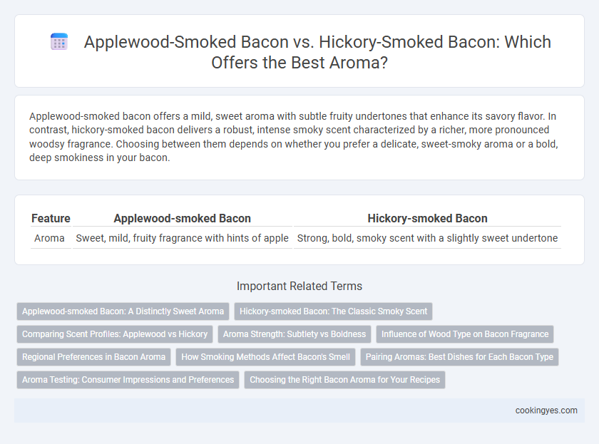 Applewood-Smoked Bacon vs. Hickory-Smoked Bacon: Which Offers the Best Aroma?