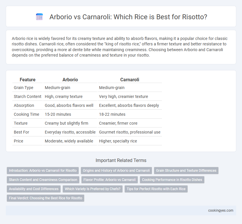 Arborio vs Carnaroli: Which Rice is Best for Risotto?