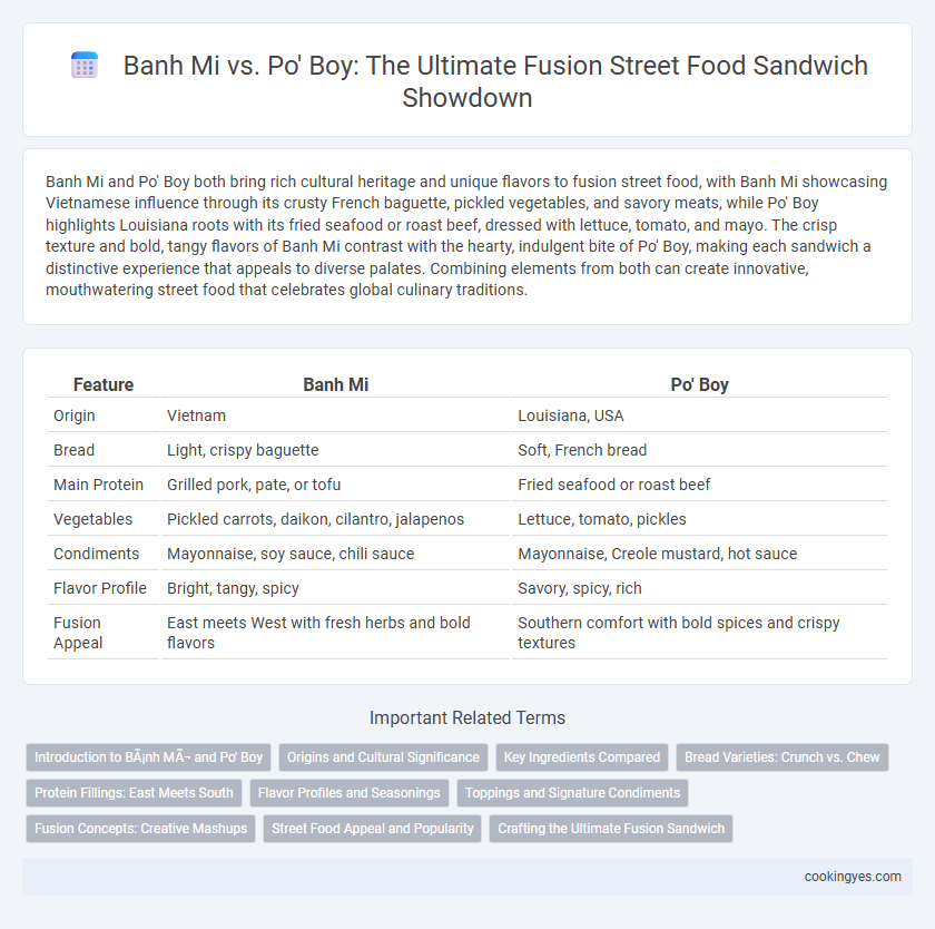 Banh Mi vs. Po' Boy: The Ultimate Fusion Street Food Sandwich Showdown