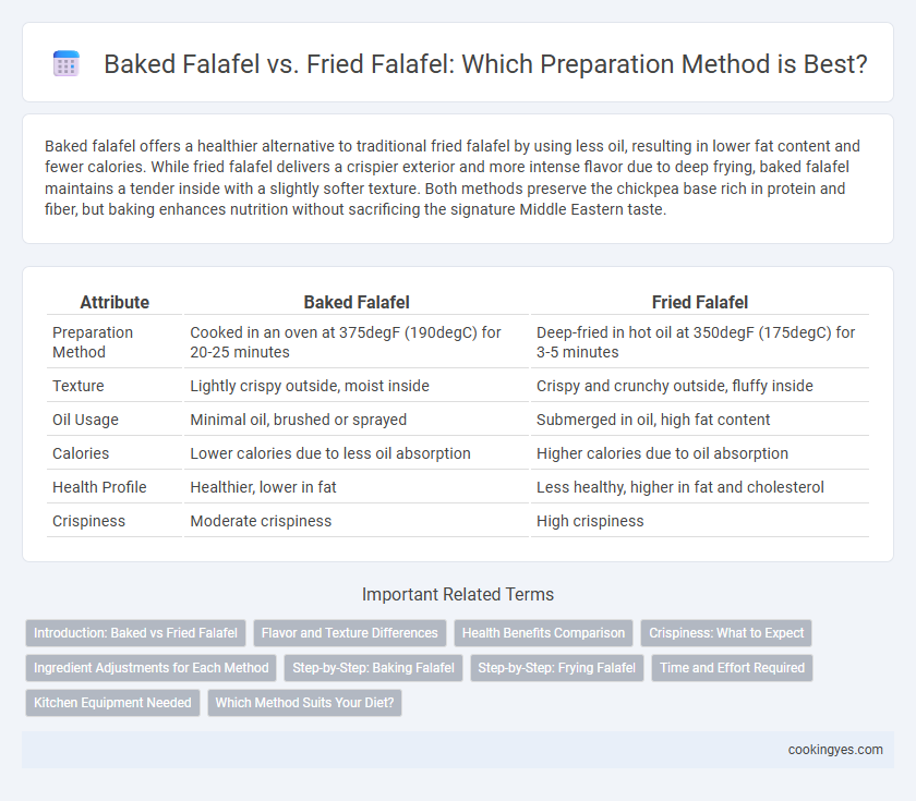 Baked Falafel vs. Fried Falafel: Which Preparation Method is Best?