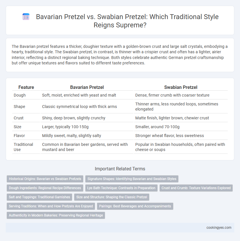 Bavarian Pretzel vs. Swabian Pretzel: Which Traditional Style Reigns Supreme?