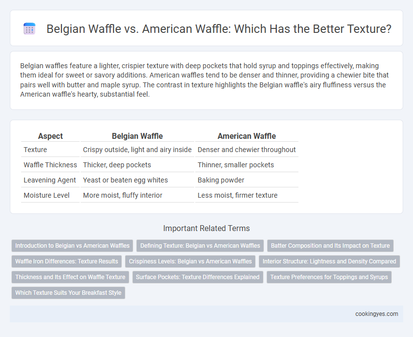 Belgian Waffle vs. American Waffle: Which Has the Better Texture?