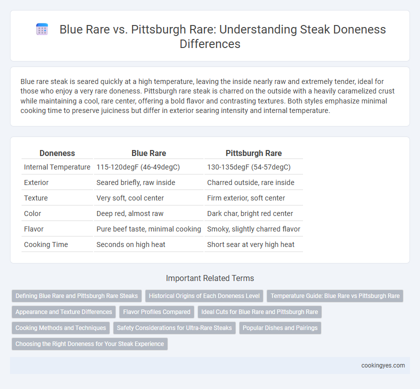 Blue Rare vs. Pittsburgh Rare: Understanding Steak Doneness Differences