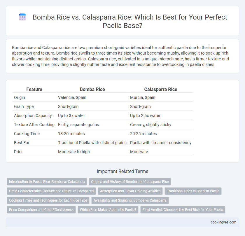 Bomba Rice vs. Calasparra Rice: Which Is Best for Your Perfect Paella Base?