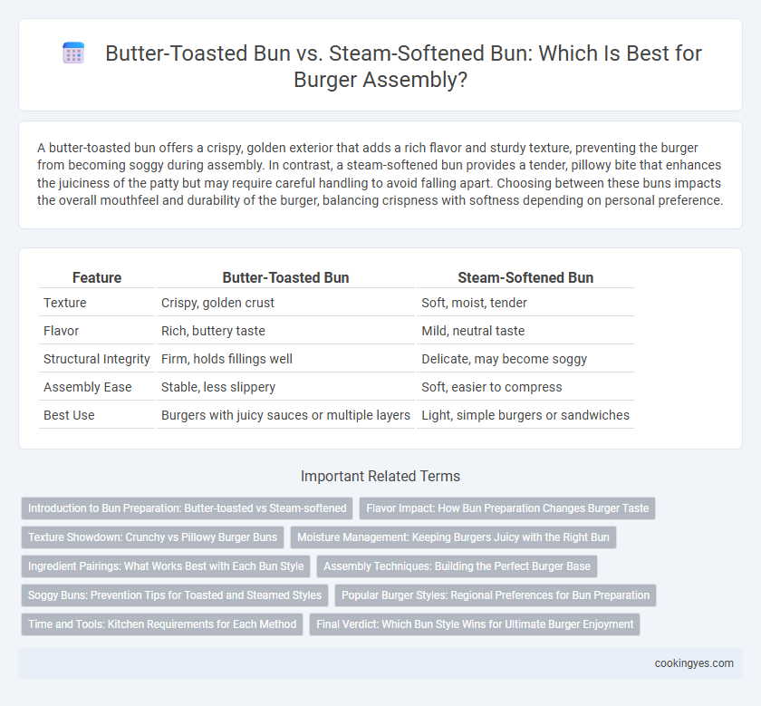 Butter-Toasted Bun vs. Steam-Softened Bun: Which Is Best for Burger Assembly?
