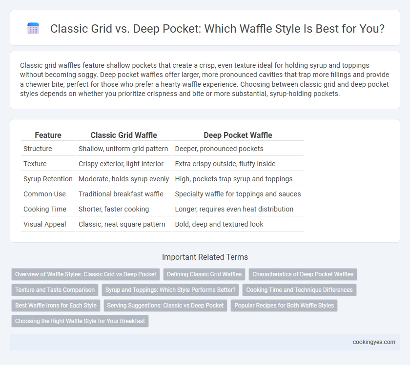 Classic Grid vs. Deep Pocket: Which Waffle Style Is Best for You?