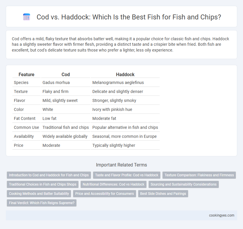 Cod vs. Haddock: Which Is the Best Fish for Fish and Chips?