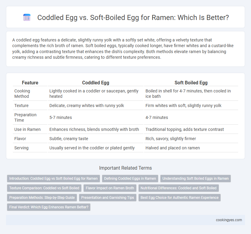 Coddled Egg vs. Soft-Boiled Egg for Ramen: Which Is Better?