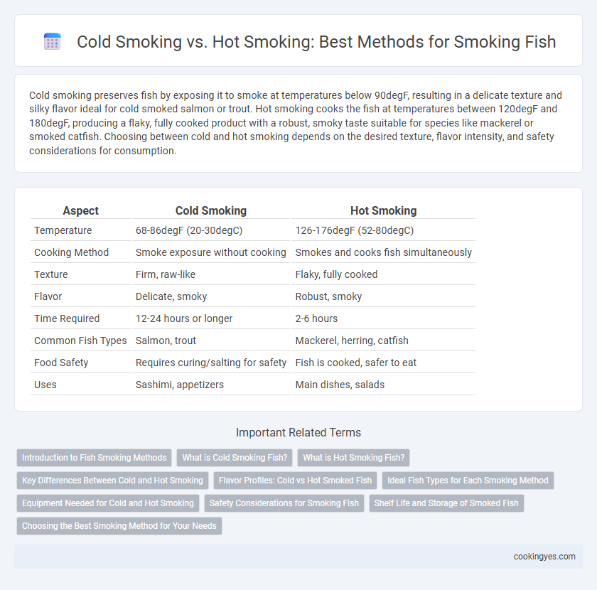 Cold Smoking vs. Hot Smoking: Best Methods for Smoking Fish
