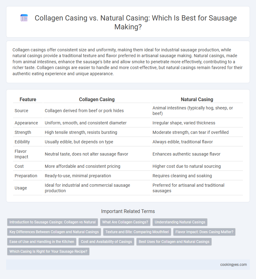 Collagen Casing vs. Natural Casing: Which Is Best for Sausage Making?