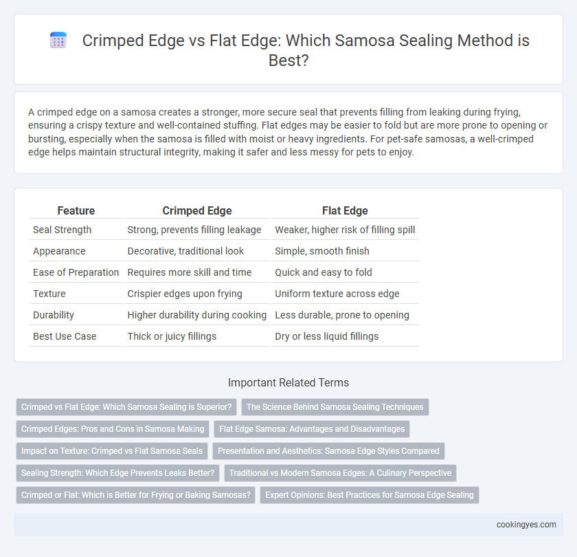 Crimped Edge vs Flat Edge: Which Samosa Sealing Method is Best?
