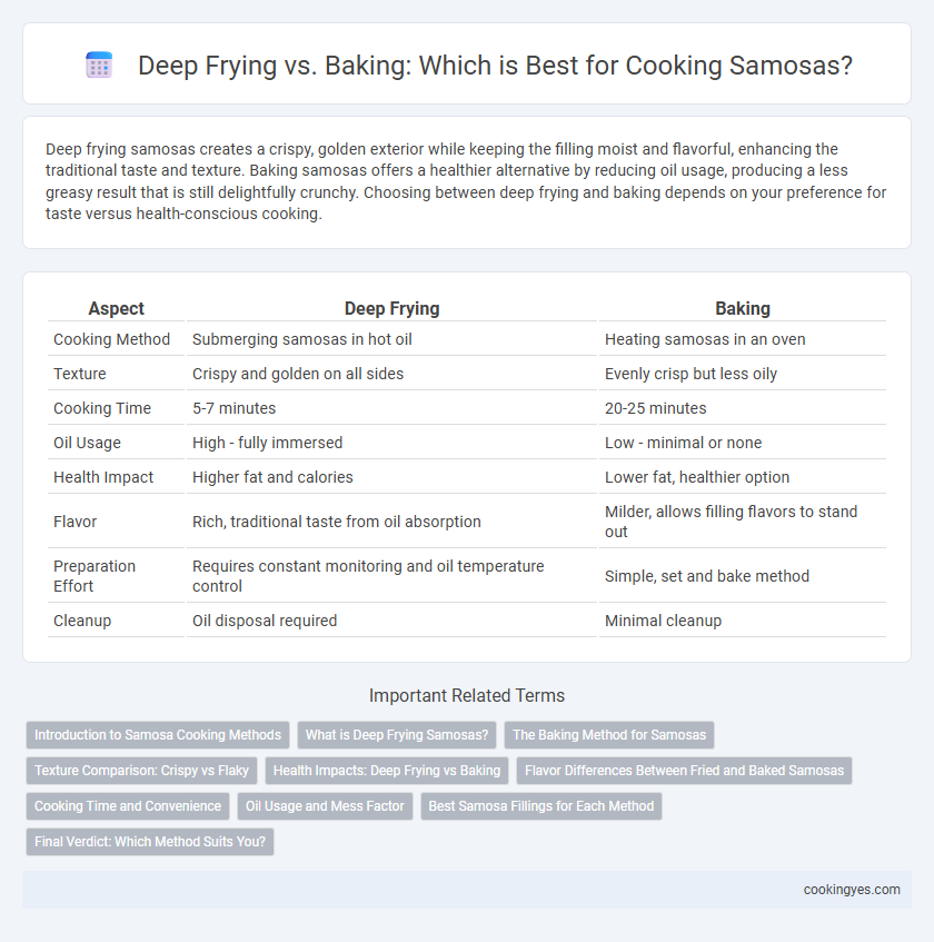 Deep Frying vs. Baking: Which is Best for Cooking Samosas?