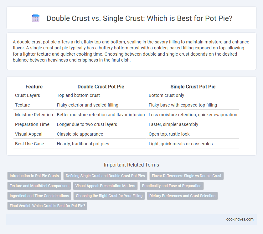Double Crust vs. Single Crust: Which is Best for Pot Pie?