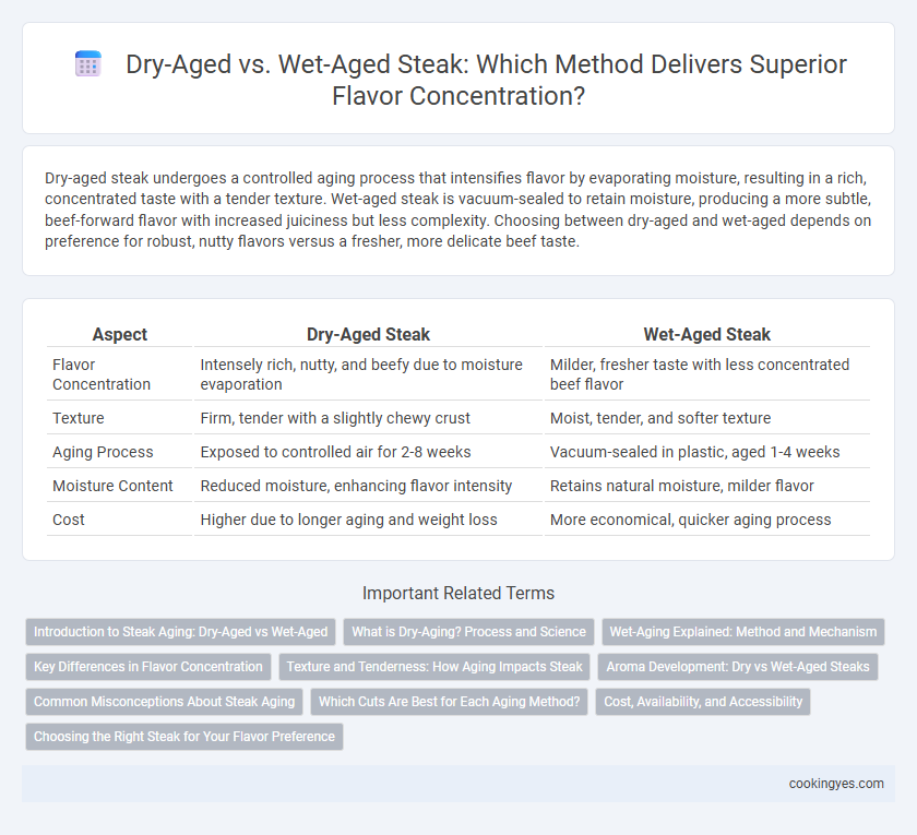 Dry-Aged vs. Wet-Aged Steak: Which Method Delivers Superior Flavor Concentration?