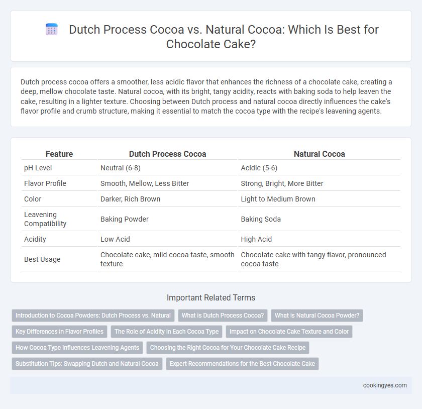 Dutch Process Cocoa vs. Natural Cocoa: Which Is Best for Chocolate Cake?