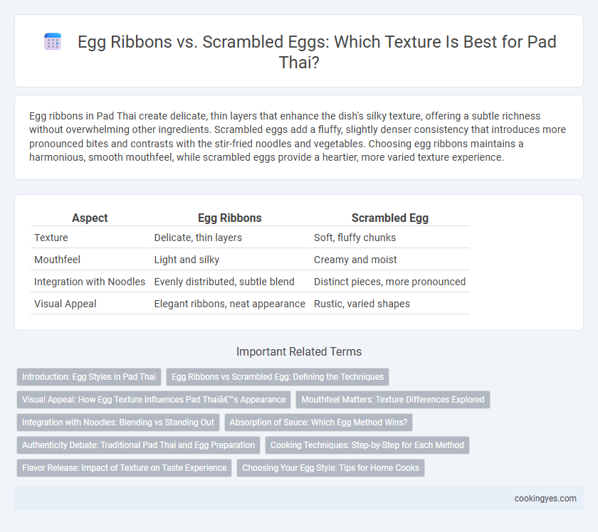Egg Ribbons vs. Scrambled Eggs: Which Texture Is Best for Pad Thai?