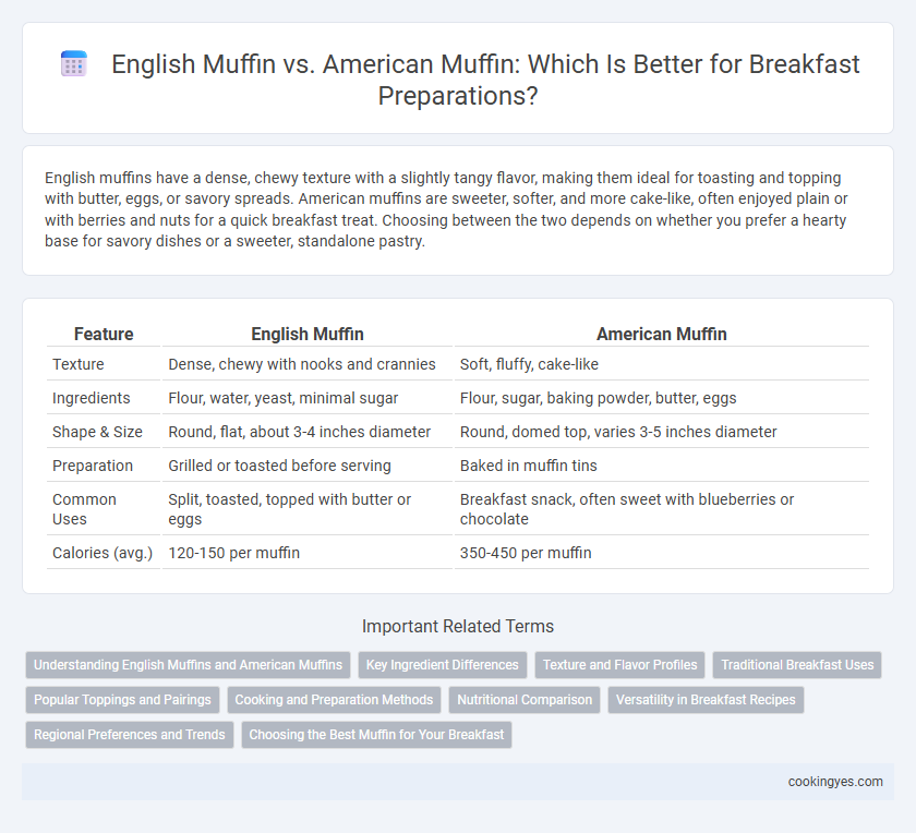 English Muffin vs. American Muffin: Which Is Better for Breakfast Preparations?