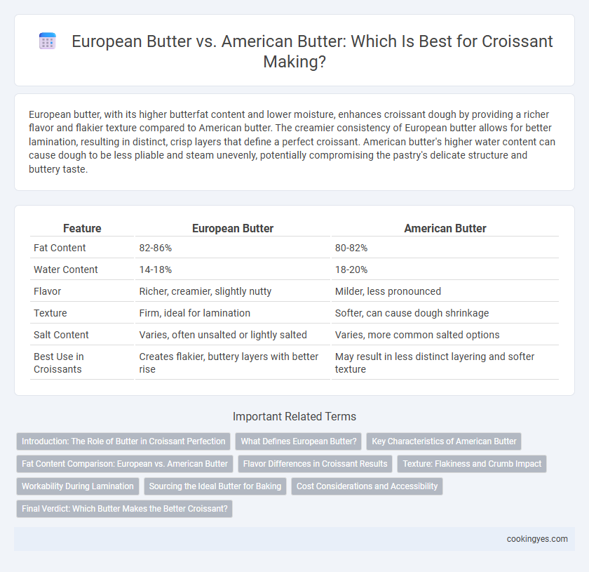 European Butter vs. American Butter: Which Is Best for Croissant Making?