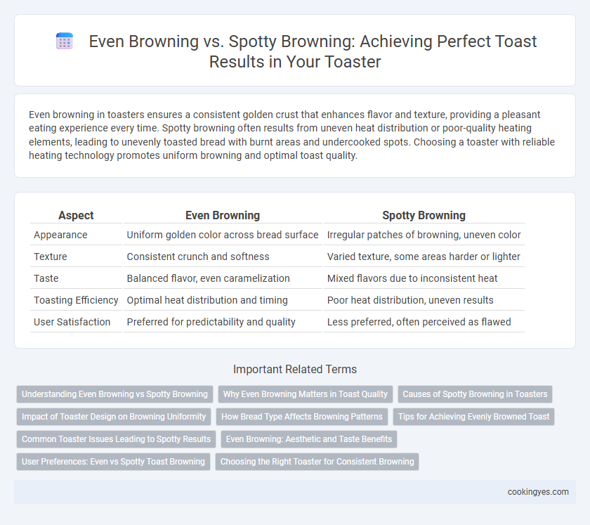 Even Browning vs. Spotty Browning: Achieving Perfect Toast Results in Your Toaster