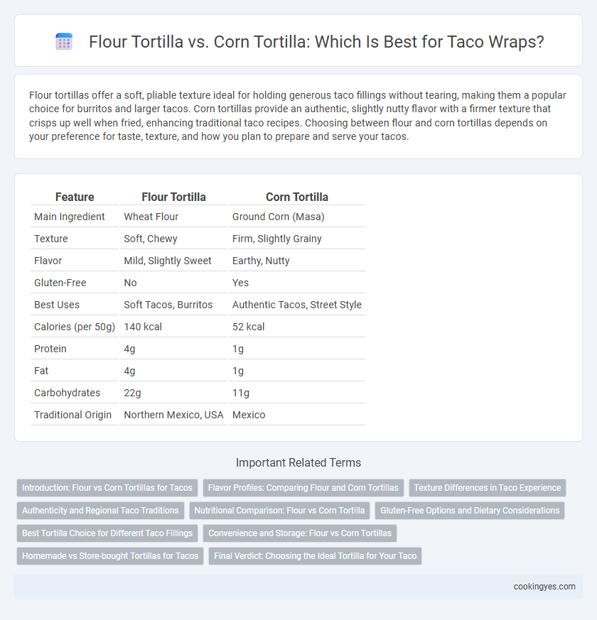 Flour Tortilla vs. Corn Tortilla: Which Is Best for Taco Wraps?