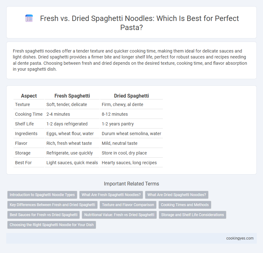 Fresh vs. Dried Spaghetti Noodles: Which Is Best for Perfect Pasta?