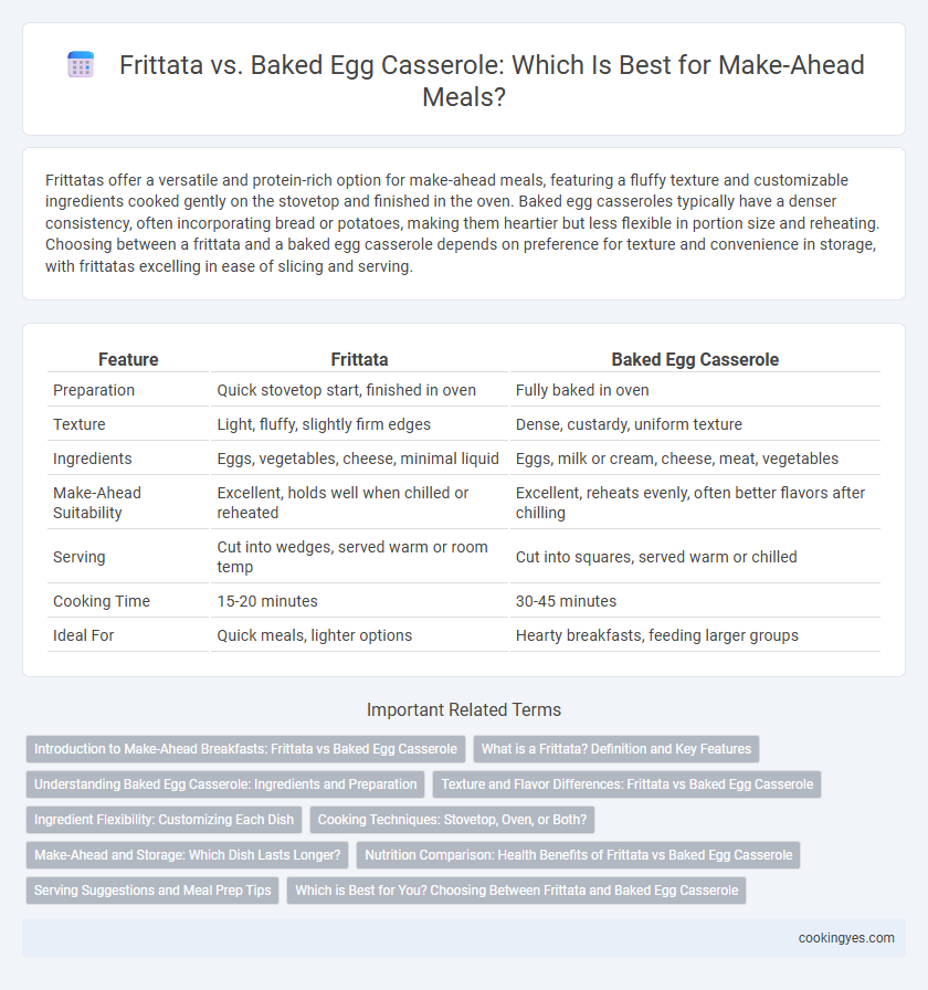 Frittata vs. Baked Egg Casserole: Which Is Best for Make-Ahead Meals?