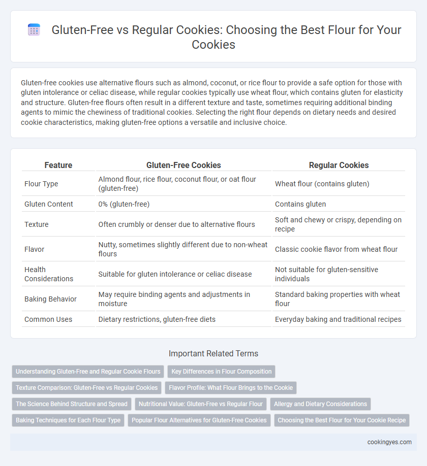 Gluten-Free vs Regular Cookies: Choosing the Best Flour for Your Cookies